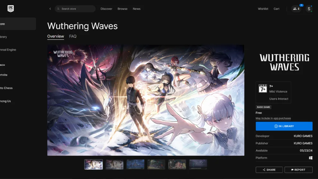 Download Wuthering Waves PC
