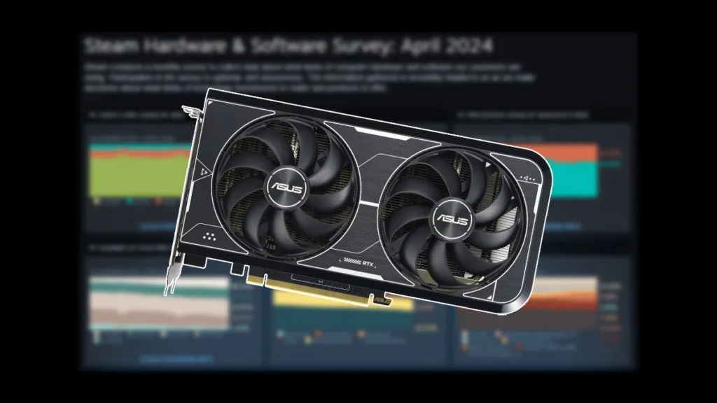 Steam Hardware Survey Bulan April 2024