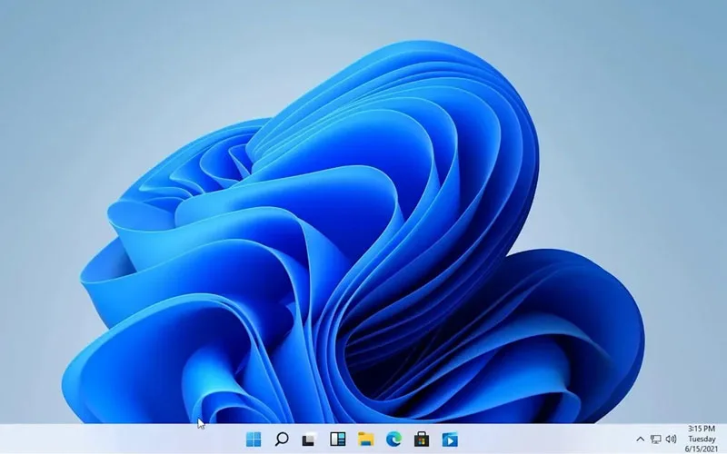 Tampilan Desktop Windows 11