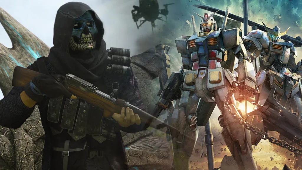 call of duty x gundam crossover