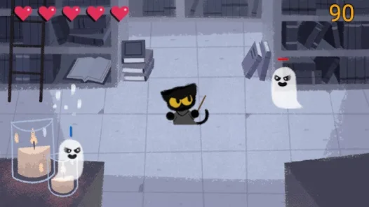 The Spooky Cat Game Google