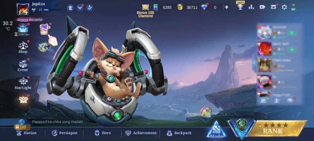 Cara Cek Zone Id Mobile Legends