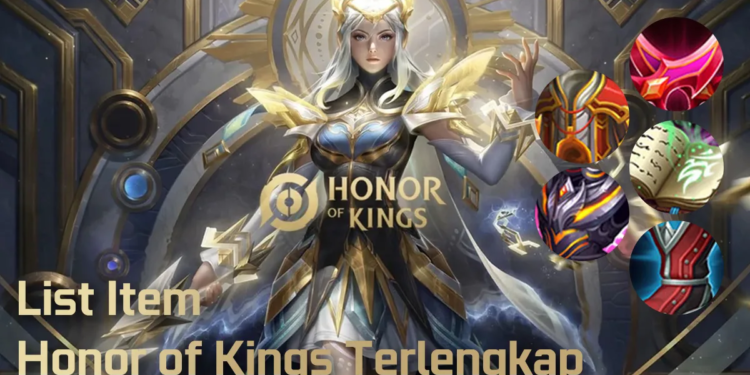 List Item Honor Of Kings Terlengkap