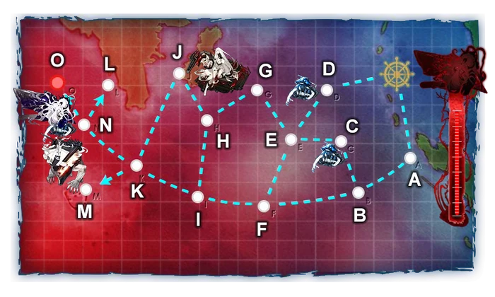Kantai Collection Event Map