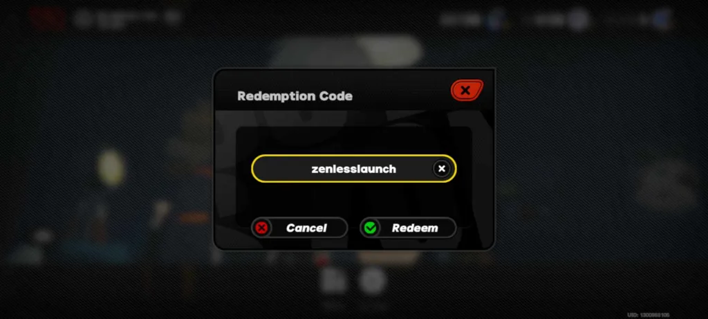 Kode Redeem Zenless Zone Zero