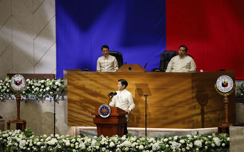 Presiden Filipina Ferdinand Marcos Junior Pidato