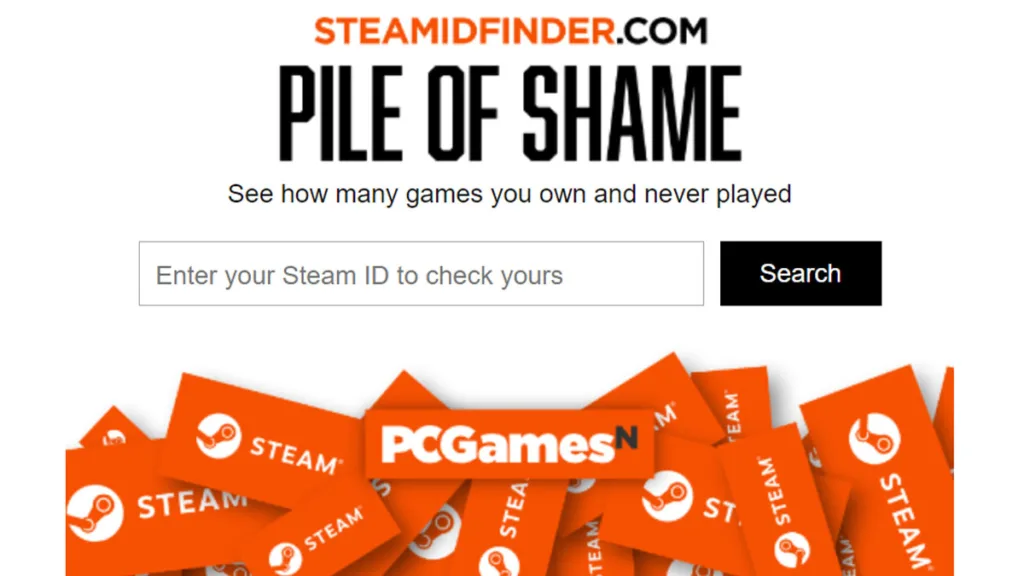 Pengguna Steam Pile Of Shame