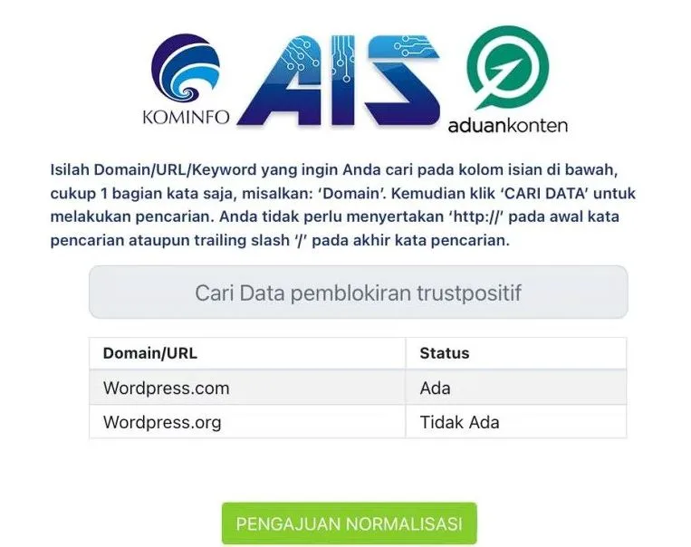 Ais Sabtu Agustus 2024