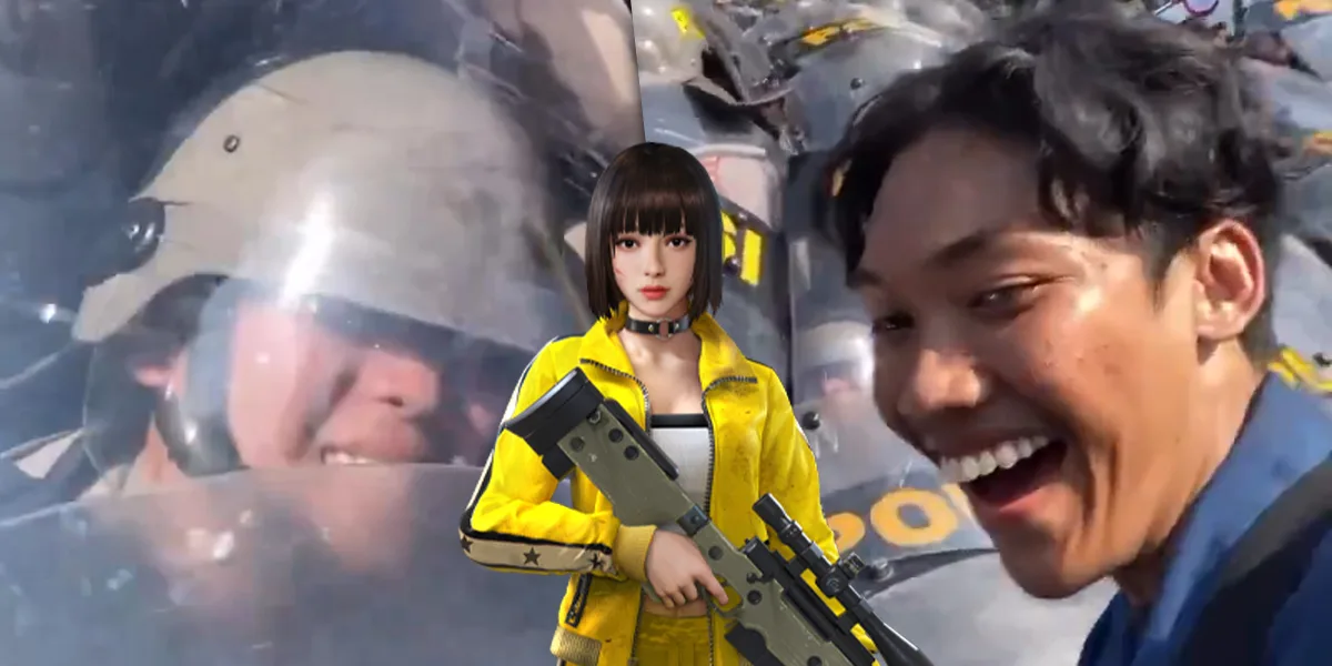 Mirip Plot Anime, Dua Rekan Mabar Free Fire Bertemu di Demo Tolak Revisi UU Pilkada