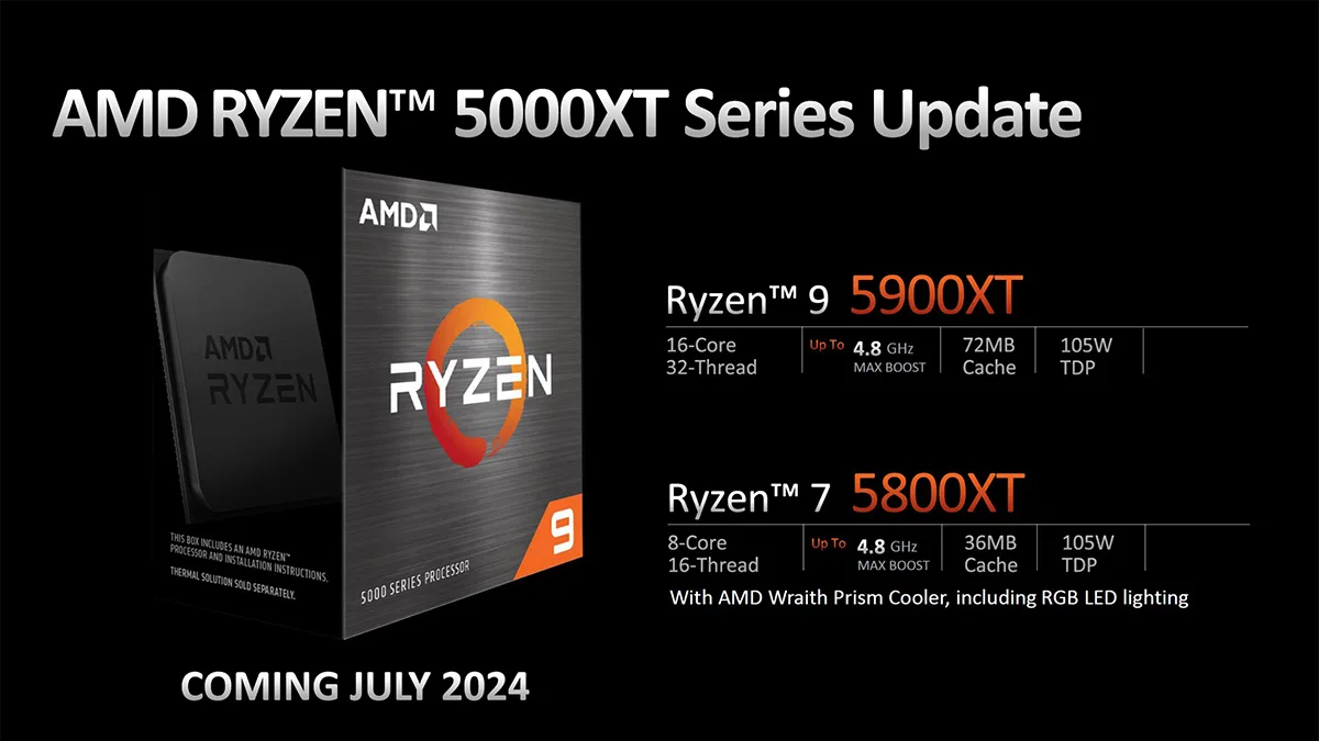 AMD Kembali Rilis 2 Prosesor AM4 Baru, Ada Ryzen 9 dan 7