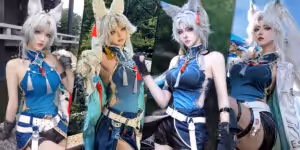 10 Cosplay Feixiao Honkai Star Rail Jenderal Serba Kekurangan 1