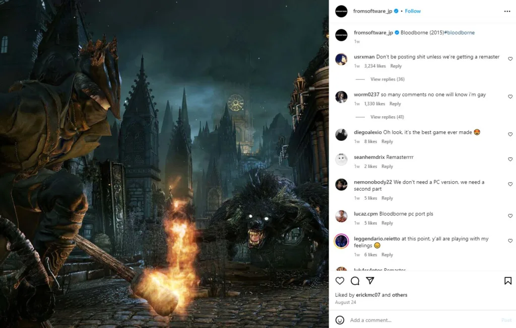 Instagram FromSoftware JP