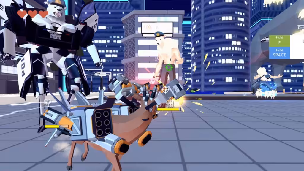 7 Game Mirip Squirrel with a Gun yang Absurd, Lucu, dan Seru! 7 Deeeer Simulator Future World