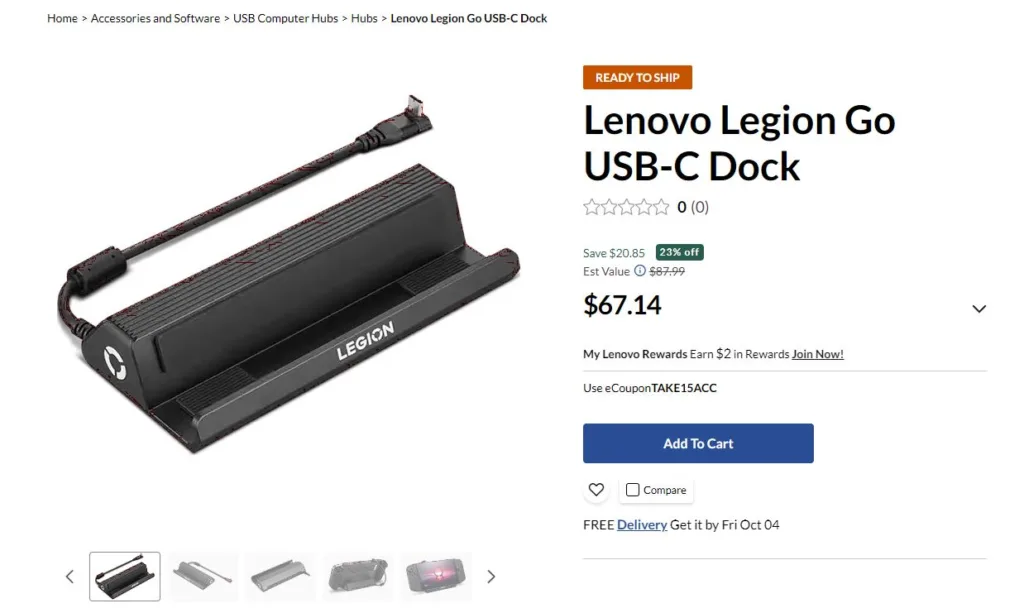 Lenovo Legion Go Dock 2024