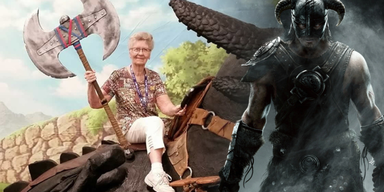 Skyrim Grandma