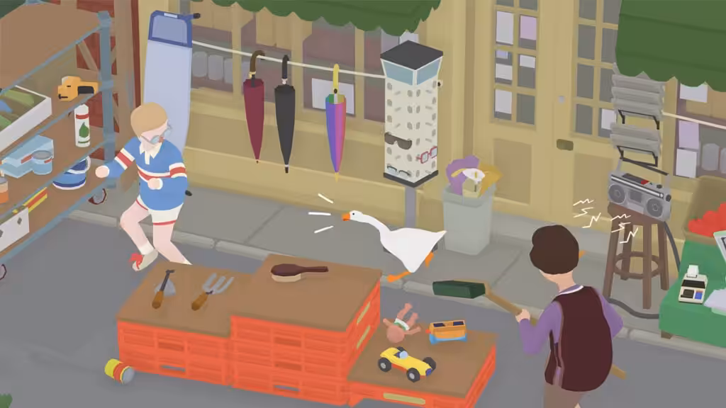 7 Game Mirip Squirrel with a Gun yang Absurd, Lucu, dan Seru! 4 Untitled Goose Game