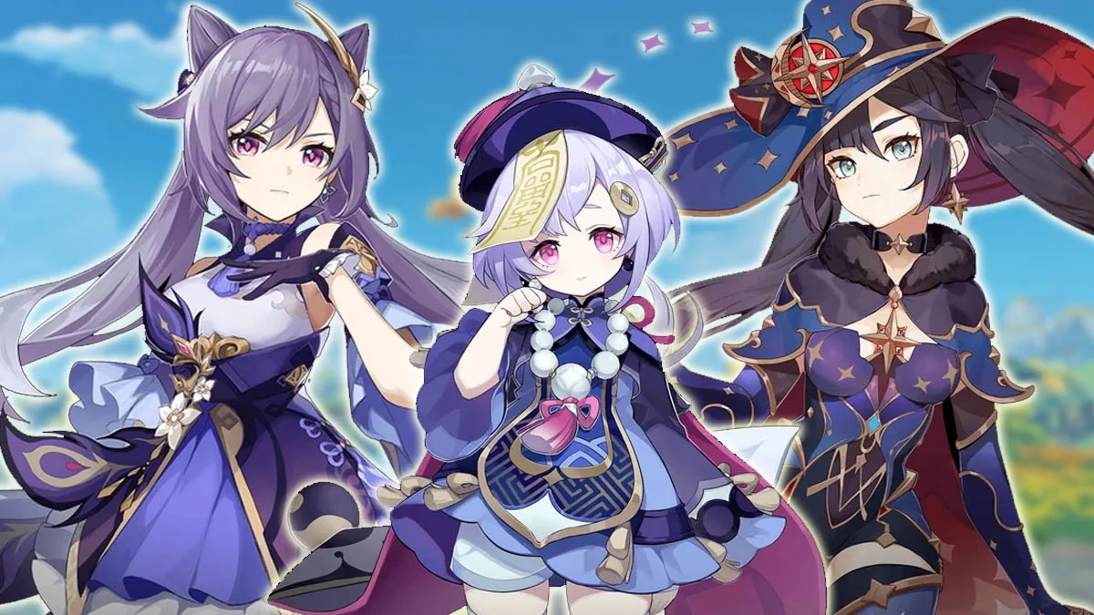 Contoh team composition Genshin Impact dengan sinergi elemen yang optimal