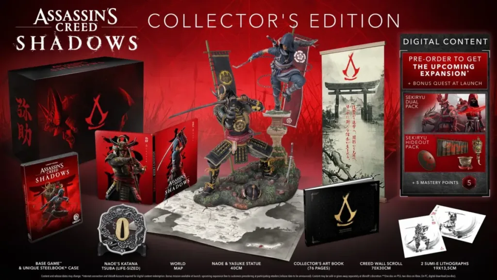 Collector Edition Assassin's Creed Shadows