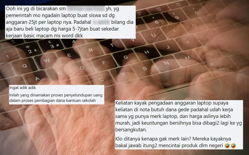 Kritikan Netizen Laptop Goldwin