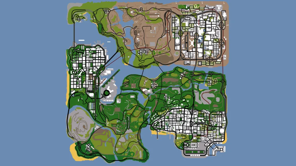 Map Gta San Andreas Tak Jadi Dipisah