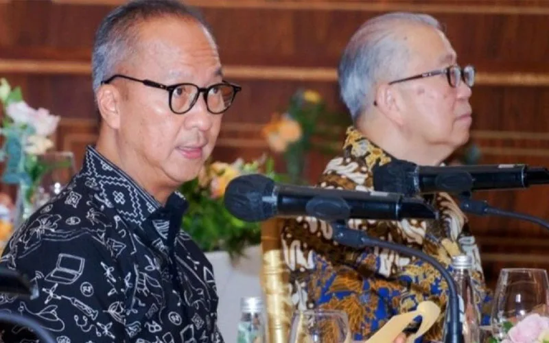 Menteri Perindustrian Agus Gumiwang Kartasasmita