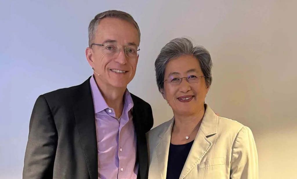 Pat Gelsinger Dan Lisa Su 2024