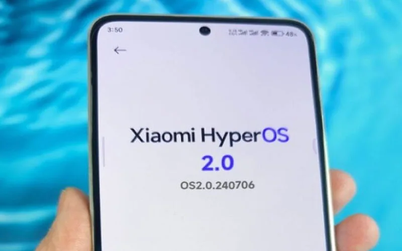 Tampilan Xiaomi Hyperos 2