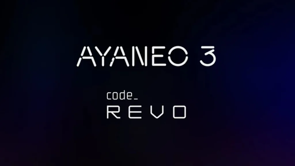 Teaser Ayaneo 3 Revo