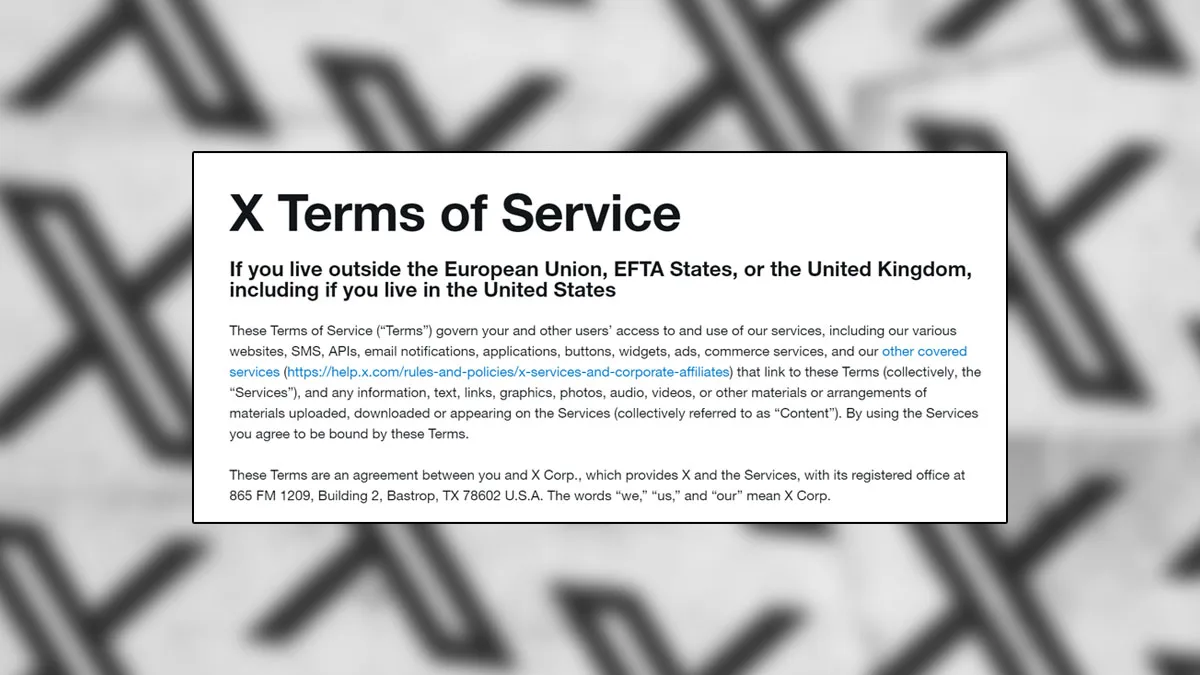 Terms of Service Twitter X Sebut Karya Gambar User Digunakan AI Secara Sepihak