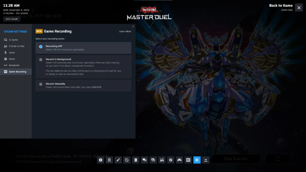 Dapat Diakses Melalui Overlay Steam