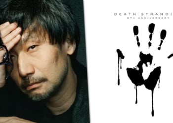 Death Stranding Logo Tangan Hideo Kojima