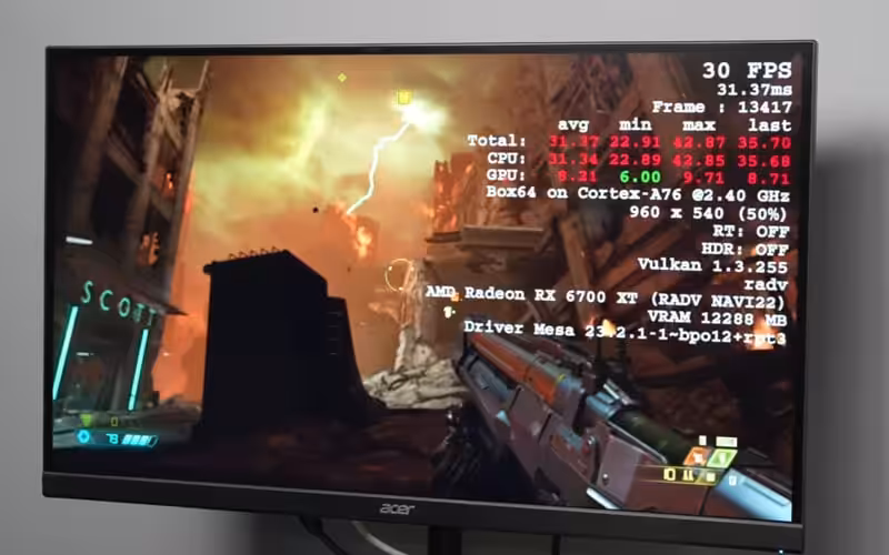 Doom Eternal Raspberry Pi 5 2024