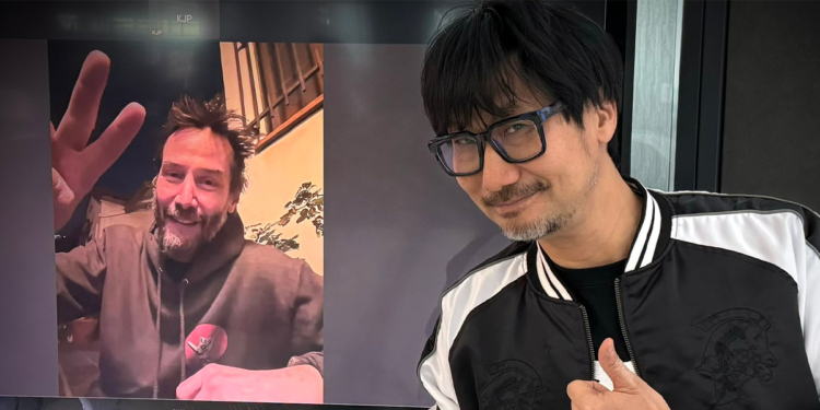 Keanu Reeves Dan Hideo Kojima