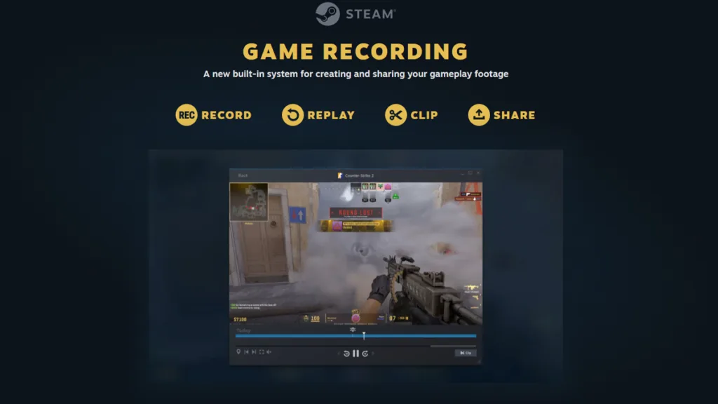 Steam Game Recording Telah Tersedia