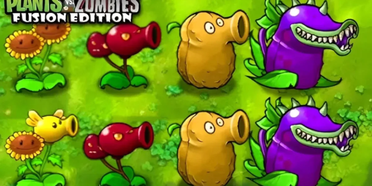 kombinasi pvz fusion terbaik