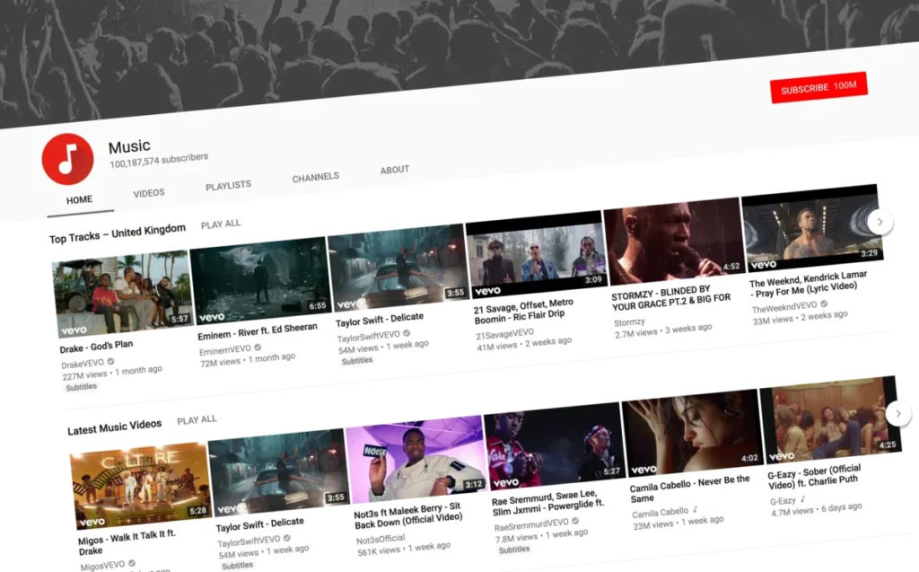 youtube desktop