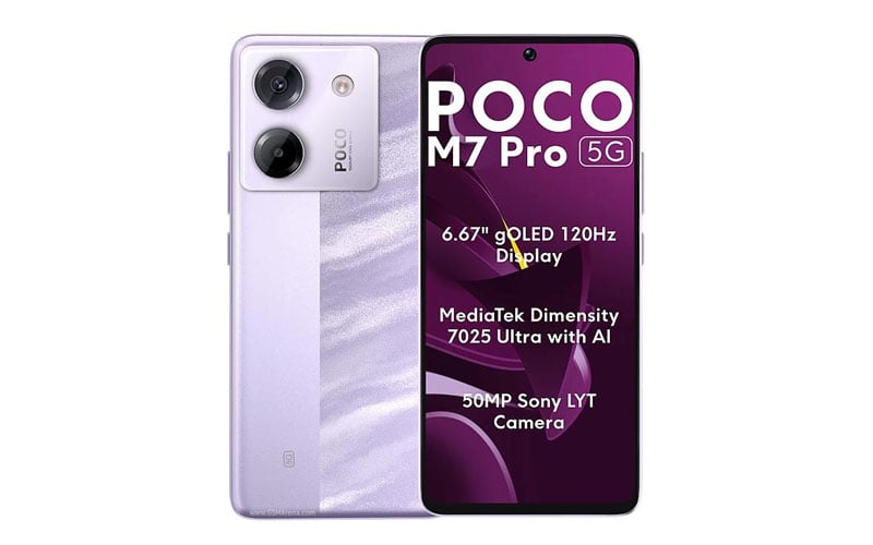 Desain Poco M7 Pro 5g