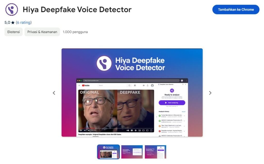 Hiya Deepfake Voice Detector