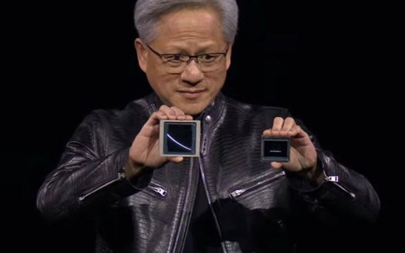 Jensen Huang Chip Nvidia Blackwell