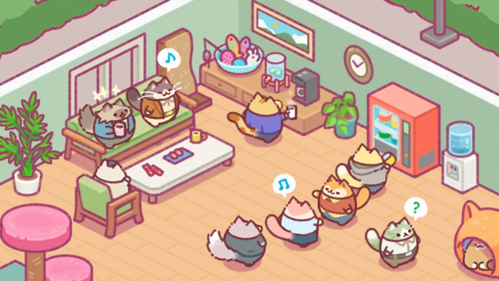 Office Cat Idle Tycoon Games