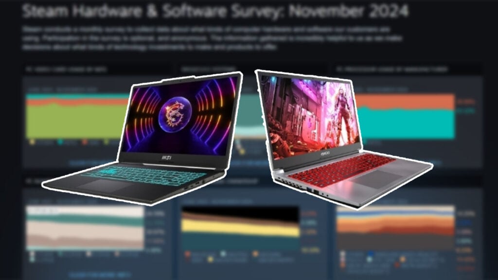 Steam Hardware Survey Bulan November 2024