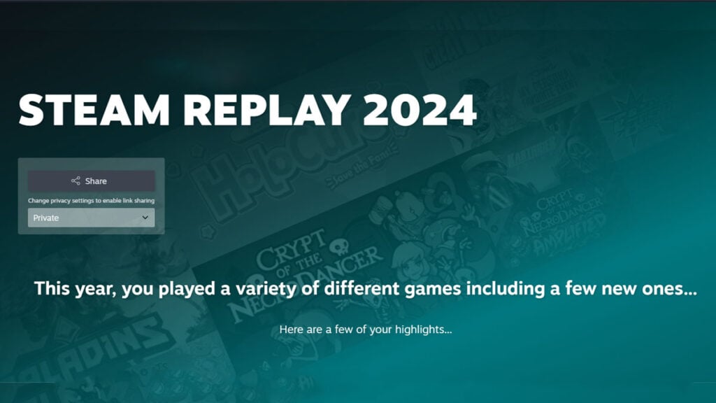 Steam Replay 2024