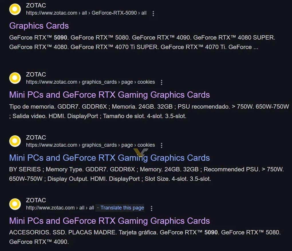 Zotac Rtx 5000 Series