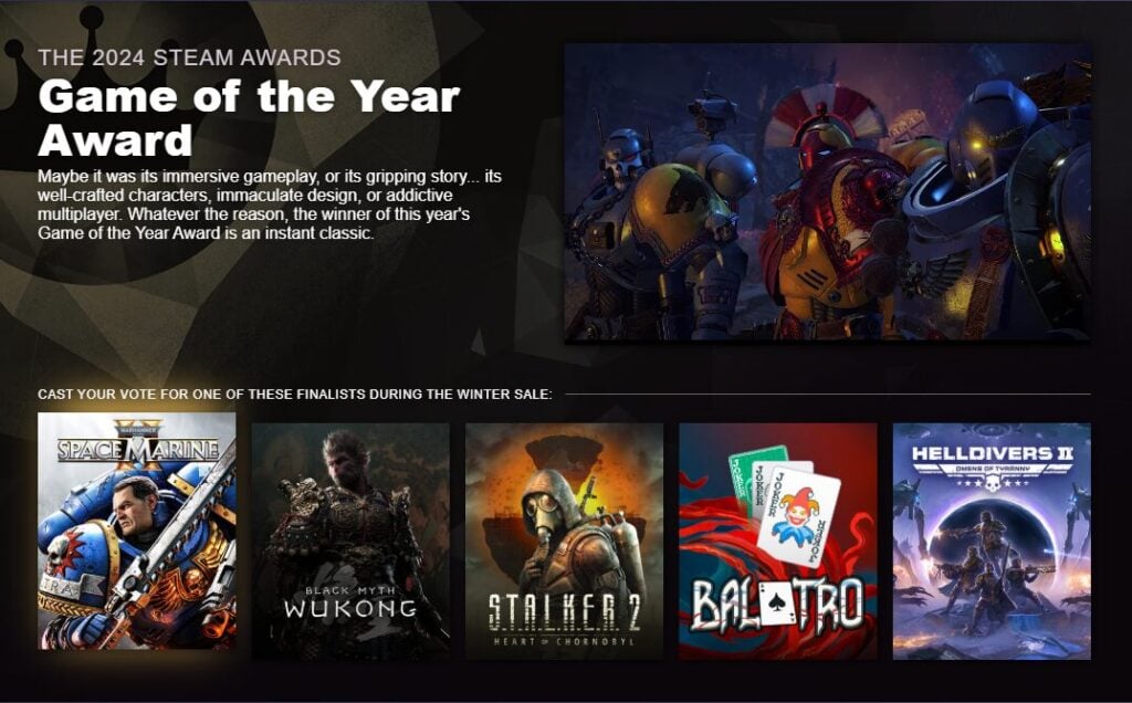 Nominasi Game of the Year