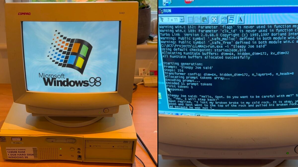 Llama AI Bisa Berjalan di PC dengan Pentium II dan RAM 128MB