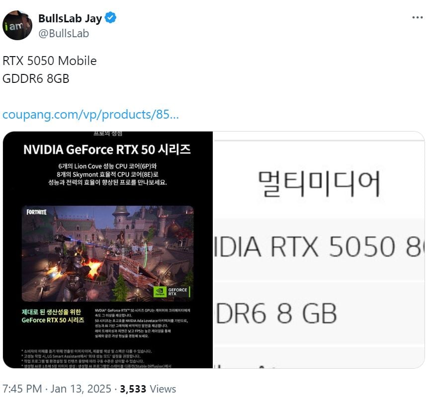 Bullslabjay Laptop Rtx 5050