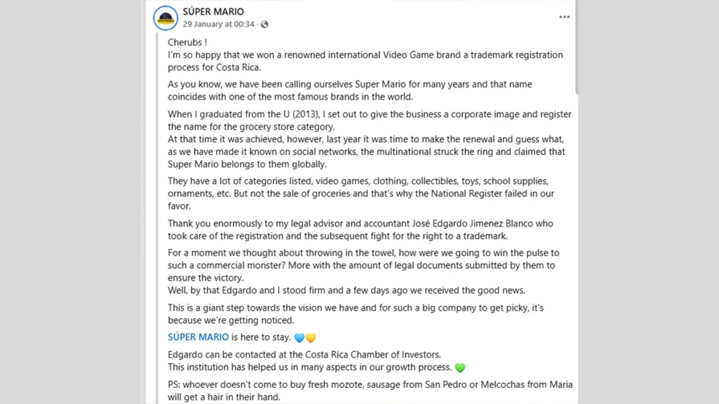 Nintendo Kalah Gugatan Supermarket di Costa Rica, Ada Apa? 3 Nintendo Kalah Gugatan