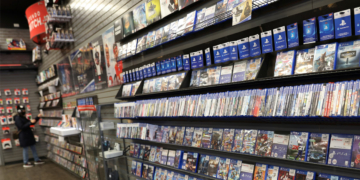 Penjualan Game Fisik Amerika