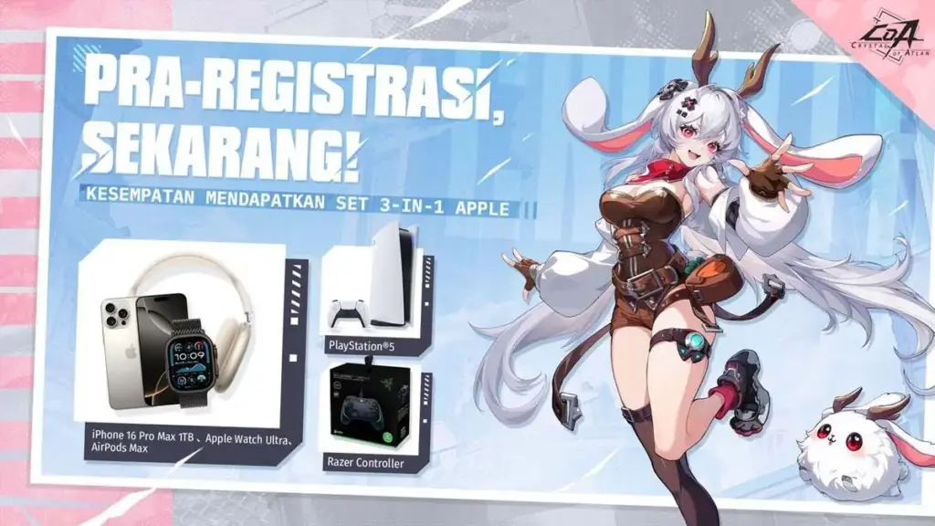Pra-registrasi Global Crystal of Atlan Dimulai! 3 Crystal Of Atlan
