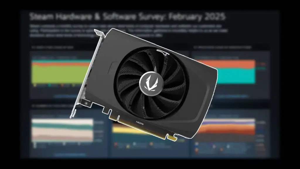 Steam Hardware Survey Februari 2025
